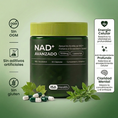NAD+ Cápsulas | Fórmula Antiedad
