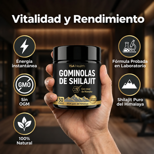 Gominolas de Shilajit Puro | Nueva fórmula