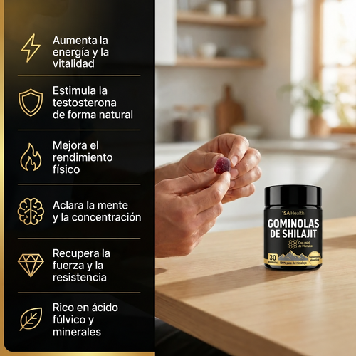 Gominolas de Shilajit Puro | Nueva fórmula