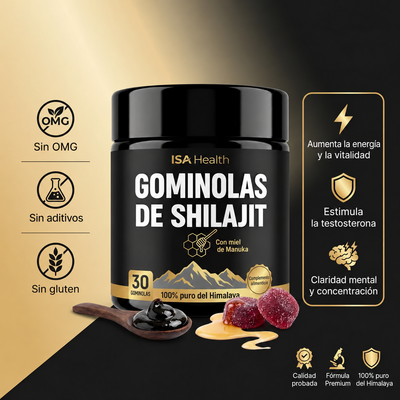 Gominolas de Shilajit Puro | Nueva fórmula