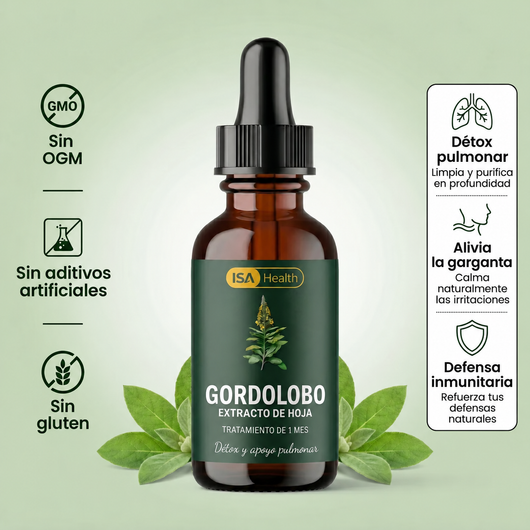 Extracto puro de gordolobo | Fórmula para la desintoxicación pulmonar